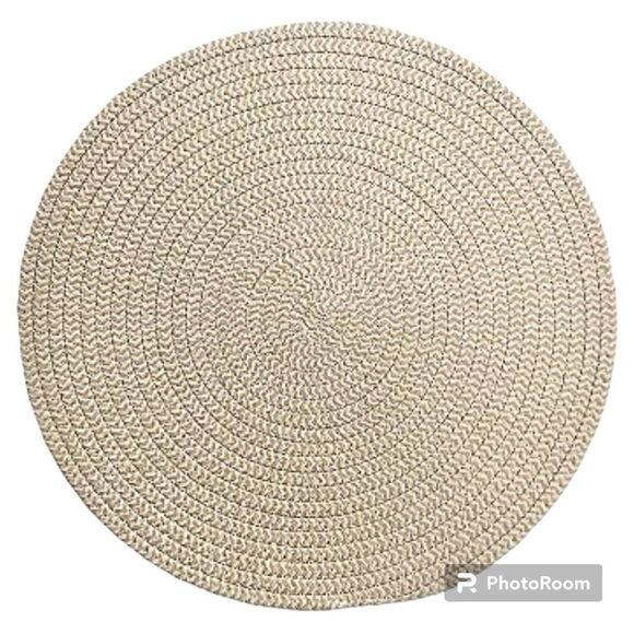 🌼🌼Food Network taupe round placemat NWT🌼🌼 - Picture 1 of 2